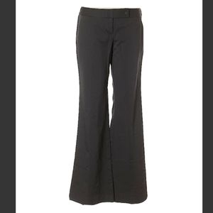 Ladies charcoal dark grey pants size 10 flare leg